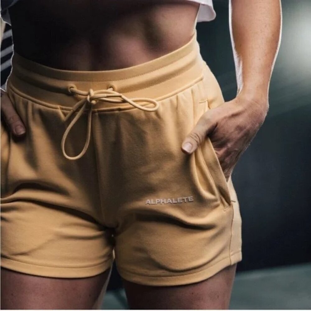 Alphalete Women's Safari Essential Core Shorts Size S NWT